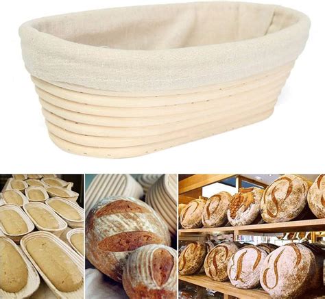 Cestini da lievitazione in rattan