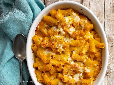 Pirofila di pasta al forno alla zucca