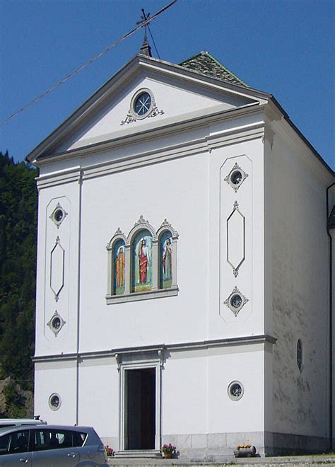 Chiesa dei Santi Filippo e Giacomo a Pesariis di Prato Carnico