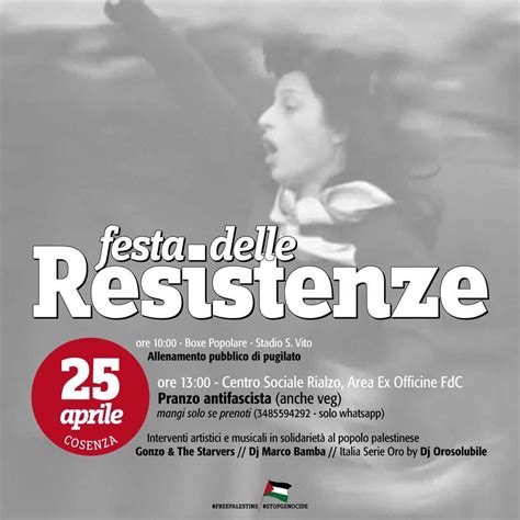 Manifesto della Festa delle Resistenze
