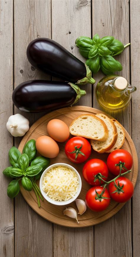 Ingredienti disposti su un tavolo di legno per la preparazione del gulasch