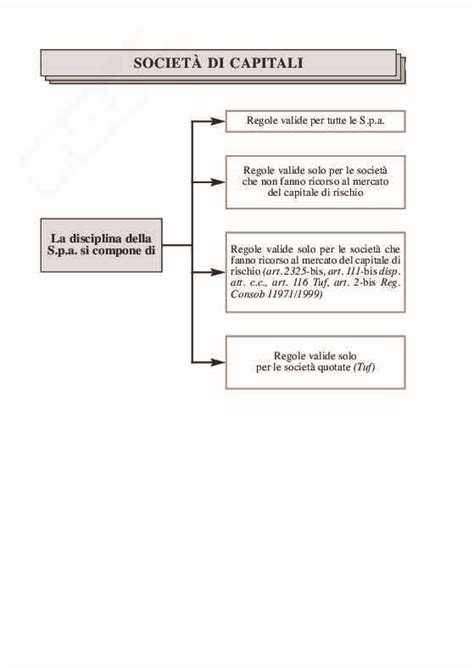Diagramma sulla separazione tra proprietà e controllo nelle società per azioni