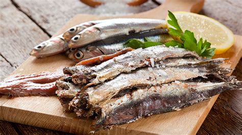 Pescheria veneziana con sarde fresche