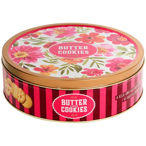 Scatola di latta con biscotti assortiti bofrost* 