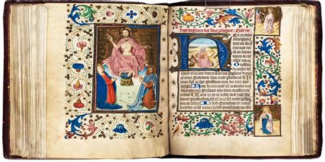 Manoscritto medievale con illustrazioni