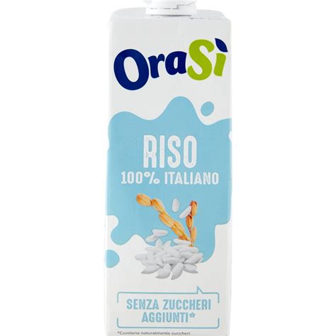 Infografica che mostra la differenza tra bevanda di riso al cacao e latte vaccino in termini di calorie, zuccheri e grassi