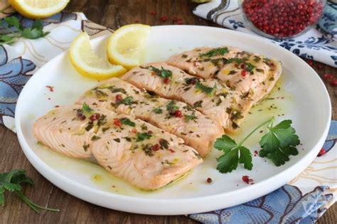 Filetti di salmone fresco