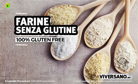Varietà di farine senza glutine