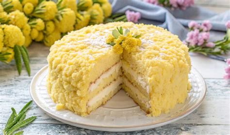 Struttura di una torta mimosa