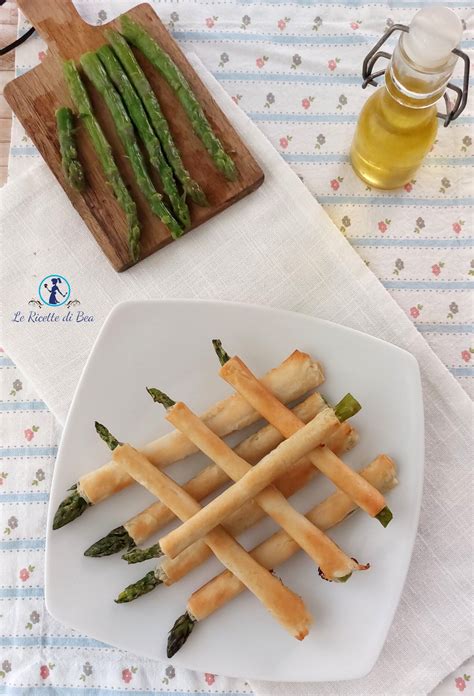 ingredienti freschi per involtini di asparagi