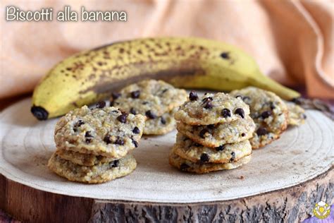 banana e gocce di cioccolato