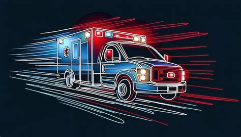 Ambulanza pediatrica stilizzata