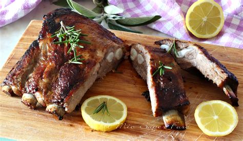 Ingredienti per la marinatura delle costine di maiale