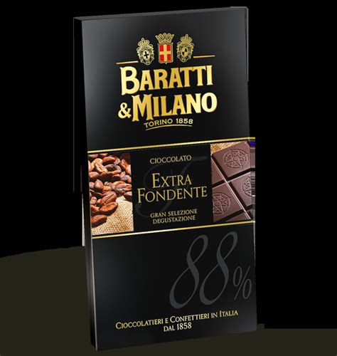 Varietà di cioccolato Baratti & Milano