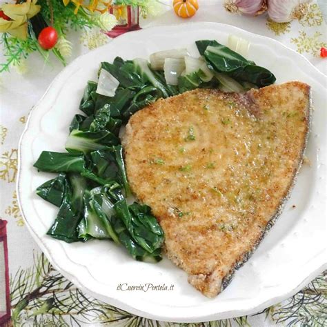 Ingredienti freschi per la ricetta del pesce spada