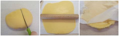 Stesura della pasta frolla senza burro nello stampo da crostata