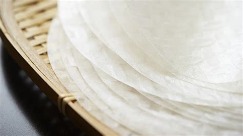 foglie di carta di riso