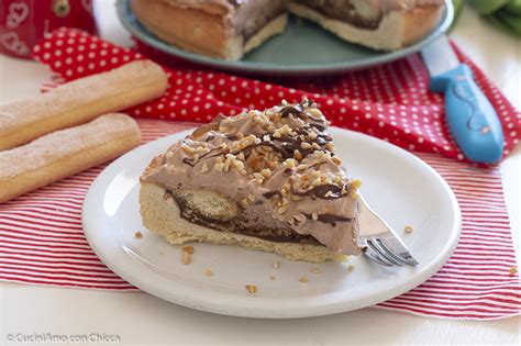 strati torta cacao wafer nutella