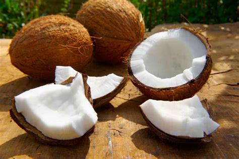 Schema nutrizionale del cocco