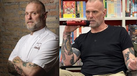 Gabriele Bonci che prepara un impasto