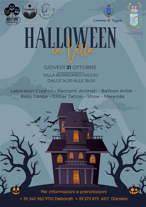 Immagine di un evento a tema Halloween in un contesto rurale