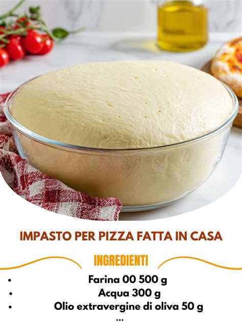 Struttura alveolata di un impasto per pizza