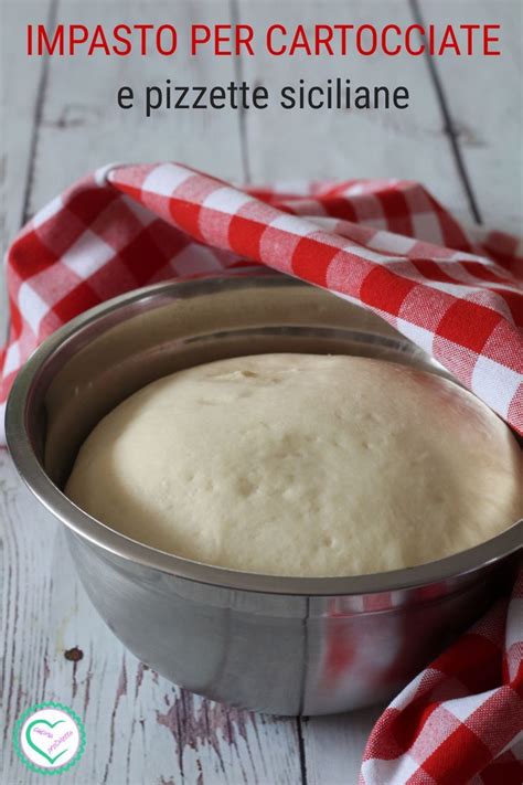 Ingredienti per l'impasto delle cartocciate