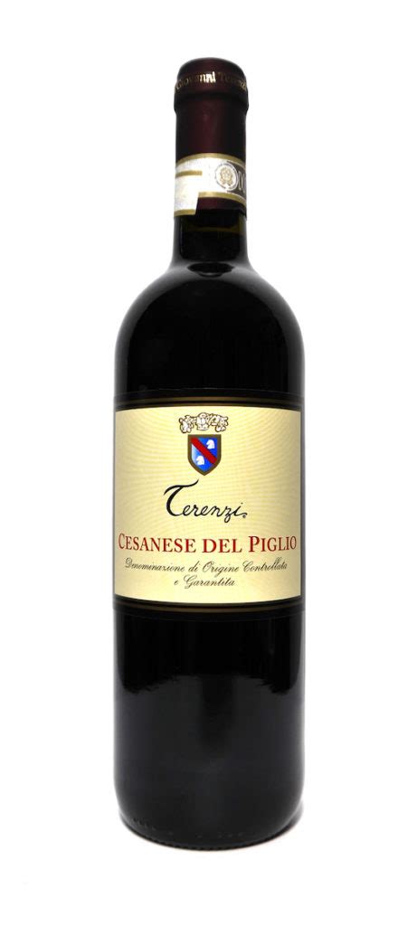 Bottiglia di vino Cesanese del Piglio