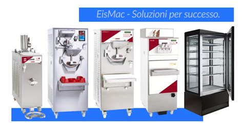 Macchinari per la produzione di gelato