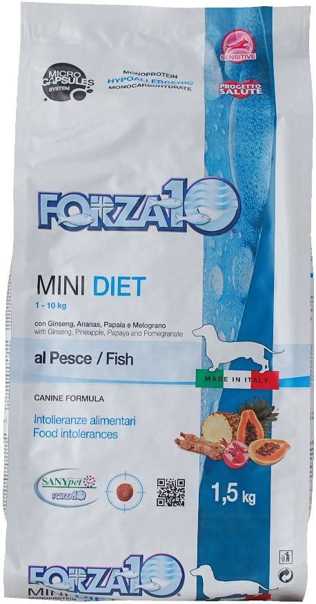 Ciotola di crocchette Forza 10 con pesce e riso