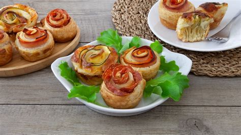 Immagine di roselline di sfoglia salate