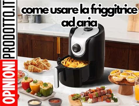 Diagramma del funzionamento di una friggitrice ad aria