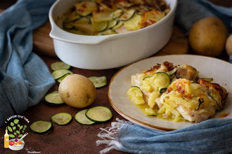 Ingredienti per il pasticcio di pollo e patate