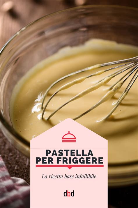 Ciotola con pastella per friggere