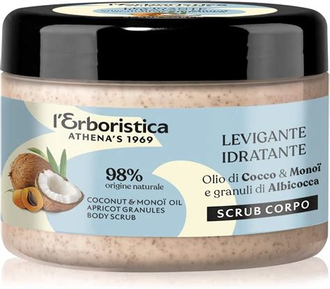 Immagine di ingredienti per uno scrub esfoliante al cocco