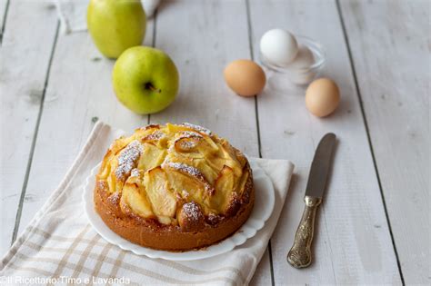 Ingredienti freschi per torta di mele