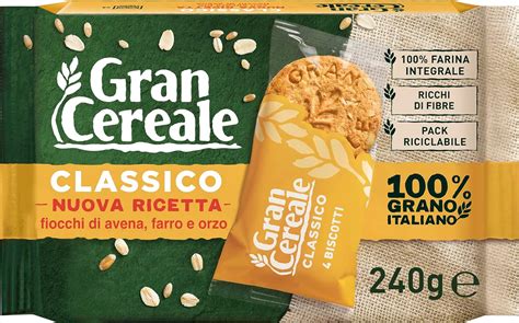 Biscotti integrali con fiocchi d'avena, farro e orzo