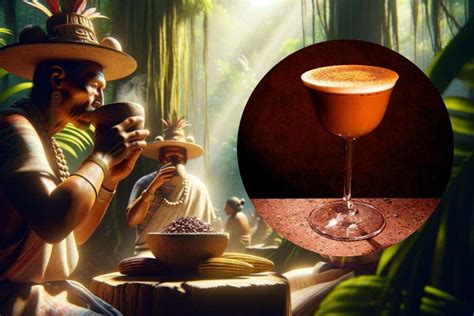 Antica bevanda di cacao Maya