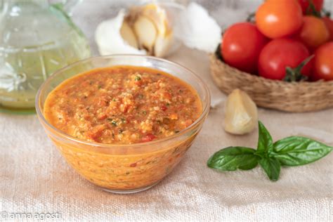 Ingredienti pesto trapanese