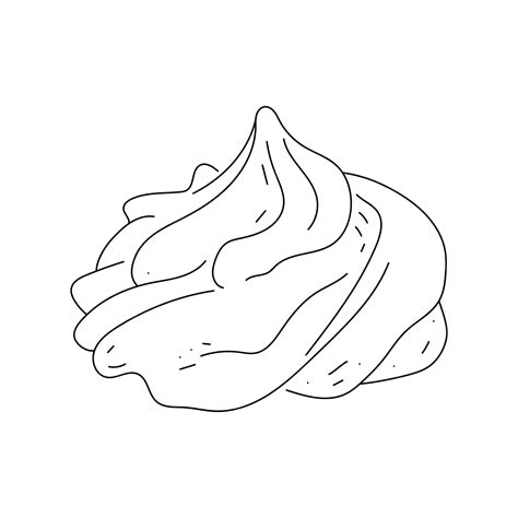 Design di un logo con una meringa stilizzata