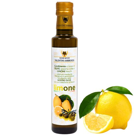 Limoni freschi e olio d'oliva
