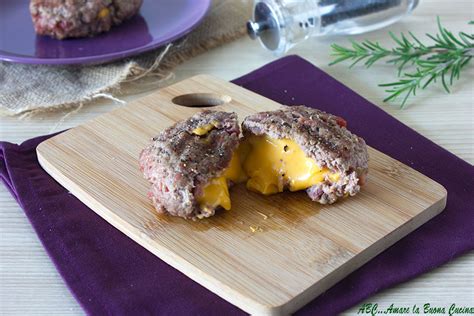 Frittura di hamburger ripieni