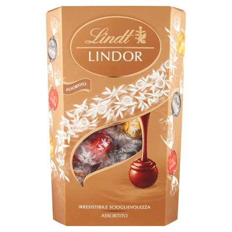 Scatola di cioccolatini Lindor assortiti