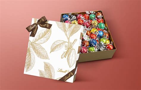 Esempio di confezione regalo Lindt personalizzata