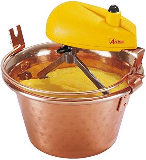 Paiolo in rame con polenta