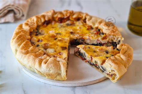 ingredienti per una torta salata vegana