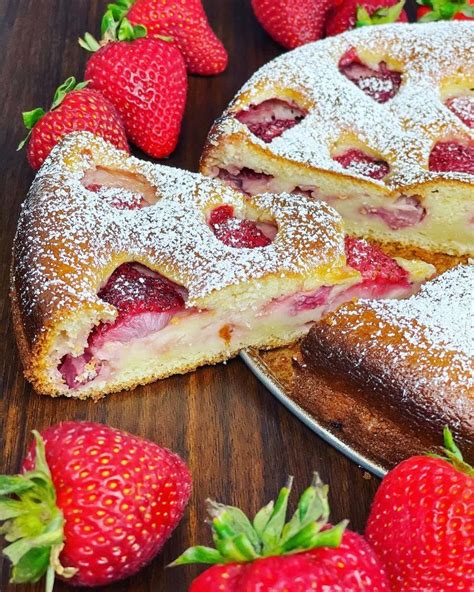 torta alle fragole soffice
