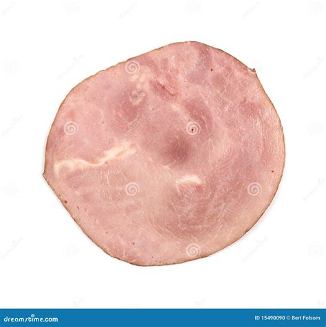 Fetta di prosciutto cotto con legatura a mano