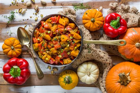 Zucca e peperoni freschi