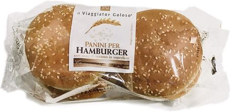 Panini per hamburger con semi di sesamo